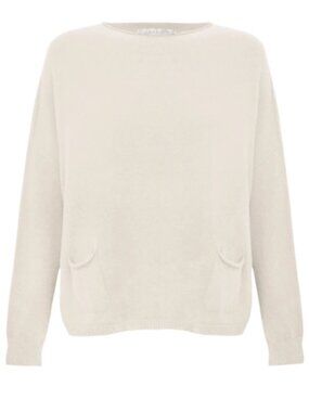 Amazing Women's Jodie Fine Knit 2 Front Pocket Sweater - O/S Retail: $149